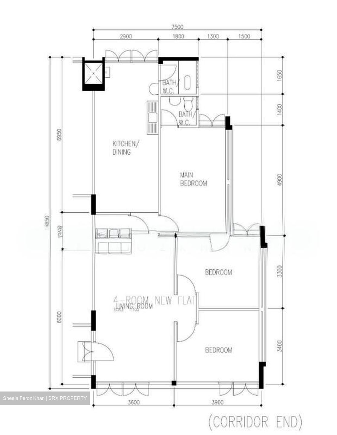 Blk 351 Clementi Avenue 2 (Clementi), HDB 4 Rooms #503484421